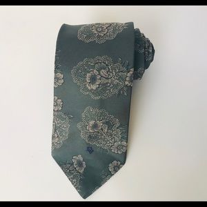 Vintage Christian Dior Monsieur Floral Necktie